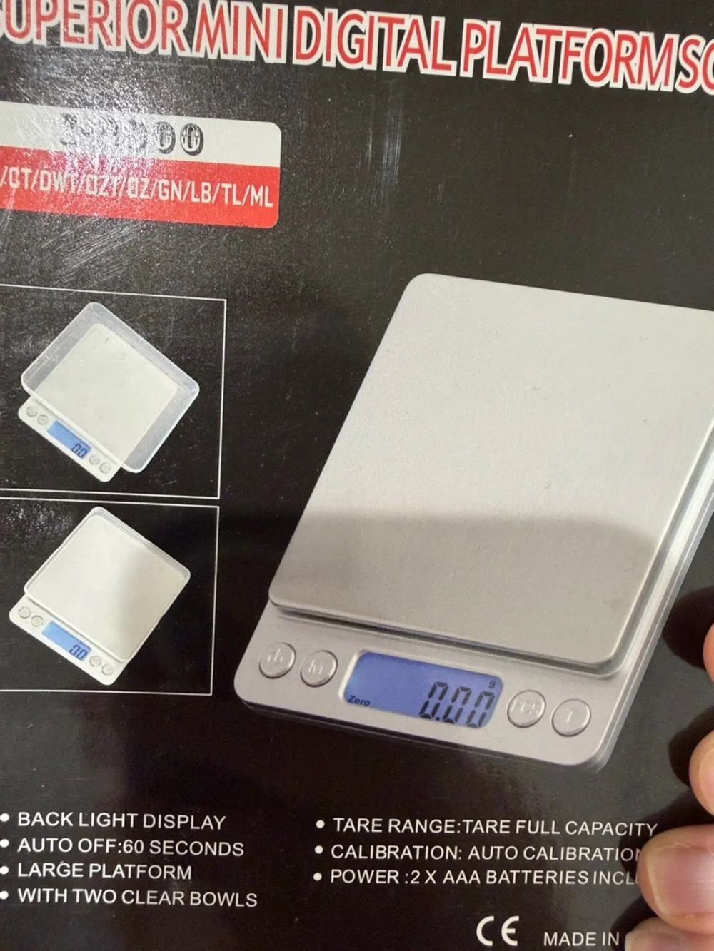 Digital Stainless Steel Mini Scale - Picture 11 of 11